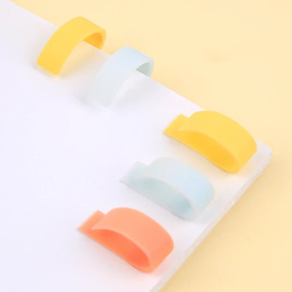 KOKUYO Silicone Novelty Bookmark Set of 6