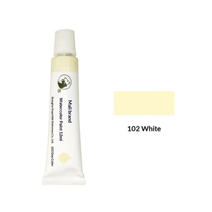 Marie's 36 Colors Watercolor Paint Set 12ml Aluminum Tube Single Refill Pigment for Artist Hand Painting Art Drawing Supplies