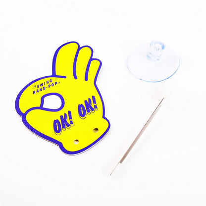 JDM “SWING HAND-POP” Lemon Scented Waving Air Freshener