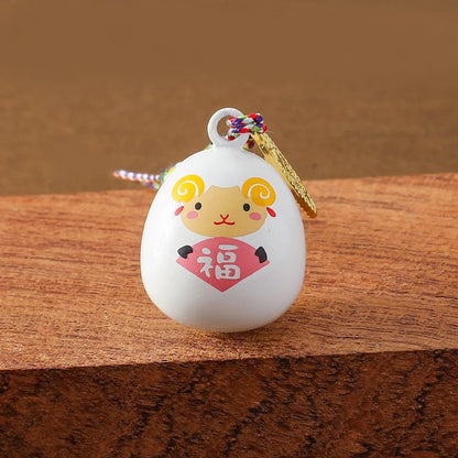 Asakusa Temple Zodiac Bell Charm