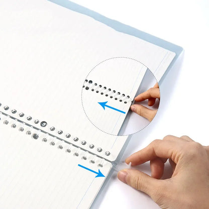 KOKUYO B5 Loose-leaf Notebook Campus With 50 Sheet Grid Paper