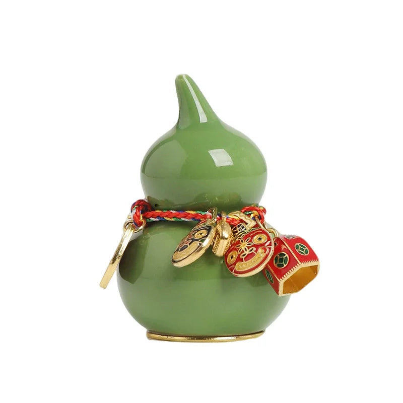 Mini Lucky Ceramic Gourd Ornament