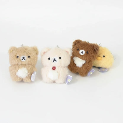 San-X Curly Rilakkuma Keychain Plush