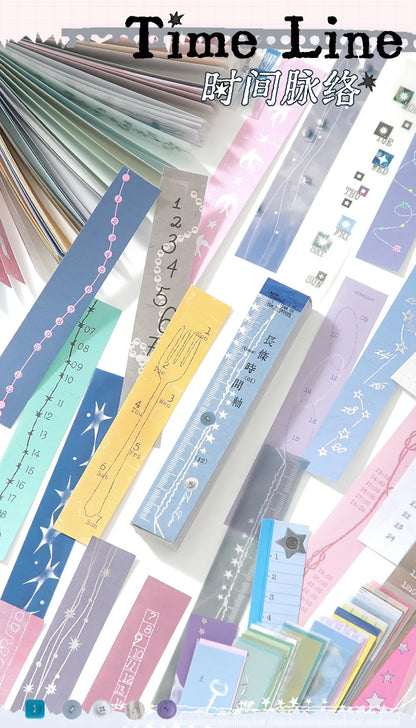 120 Sheet Long Strip Pad of Paper
