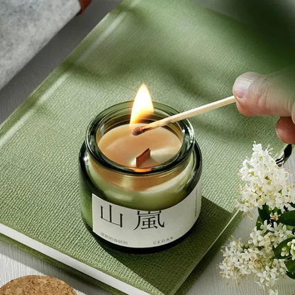 100g Yuhuan 山岚 (Mountain Mist) Themed Soy Wax Aromatherapy Candles