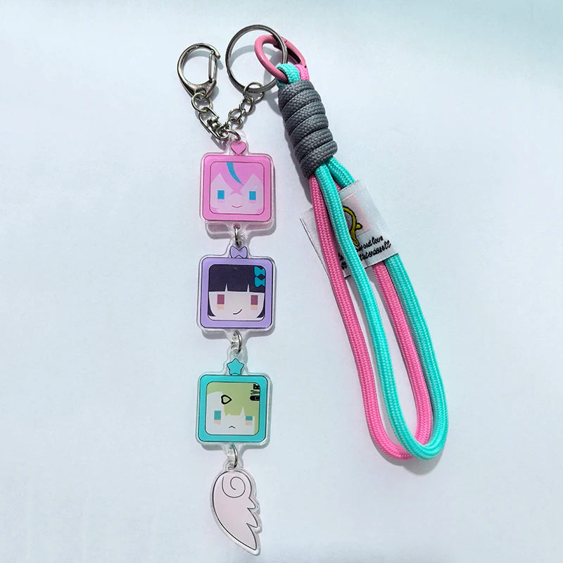 Zenless Zone Zero Angels of Delusion Acrylic Keyring Keychakn