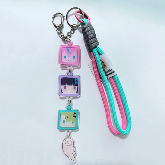 Zenless Zone Zero Angels of Delusion Acrylic Keyring Keychakn
