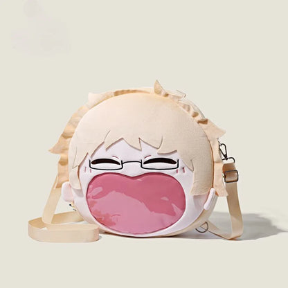 Haikyuu!! Tsukishima Kei Big Mouth Ita Backpack