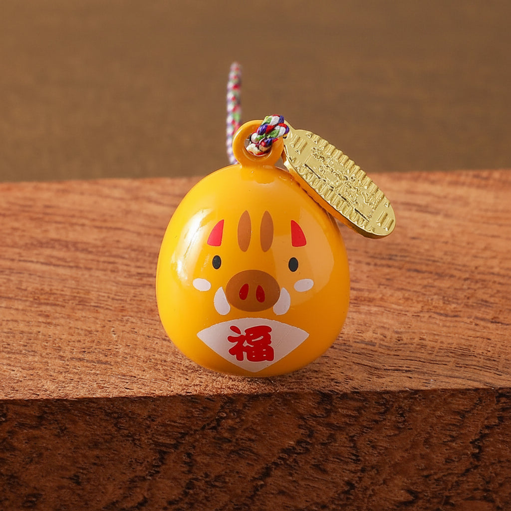 Asakusa Temple Zodiac Bell Charm