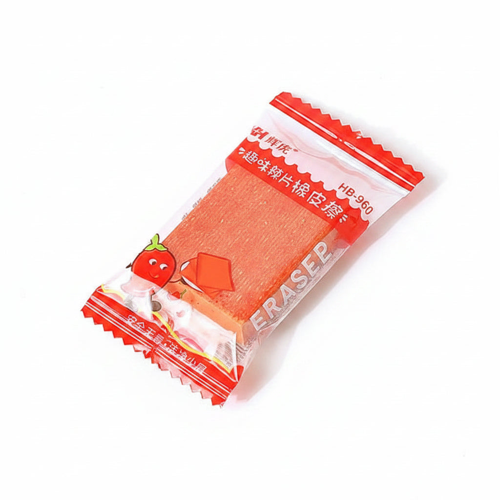 Spicy Strips Rubber Eraser