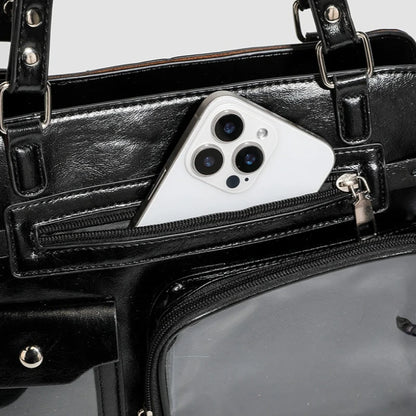 PU Leather Ita Schoolbag