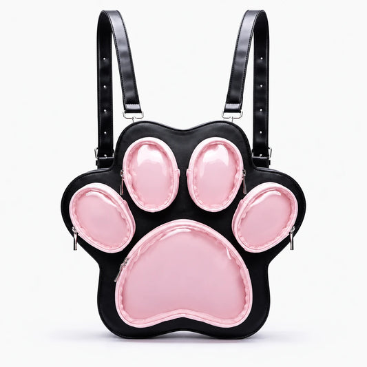 Vegan PVC Cat Paw Ita Backpack