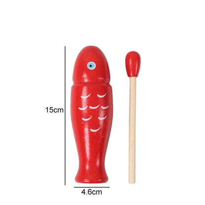 Wooden Fish Percussion Instrument