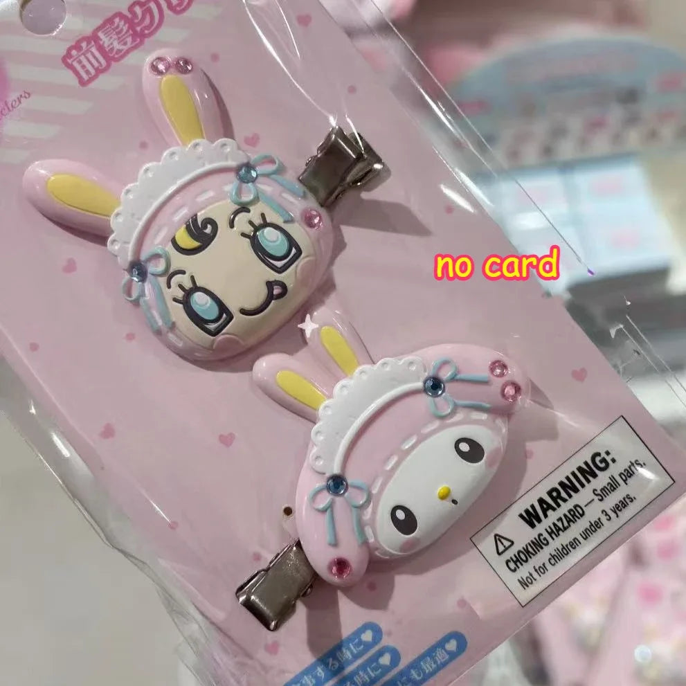 New Sanri Charmmy Kitty Hair Clips Cartoon Decor Barrette Clip Fashion Women Seamless Bangs Clip Cute Duckbill Clip for Party