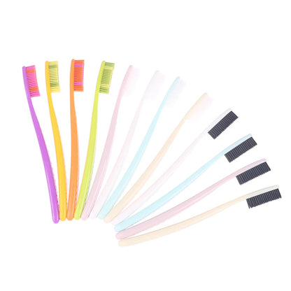 Soft Bristle and Long Handle Toothbrush Pack of 4