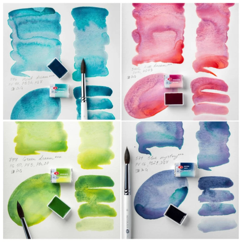 Russian White Nights Granulation Watercolor