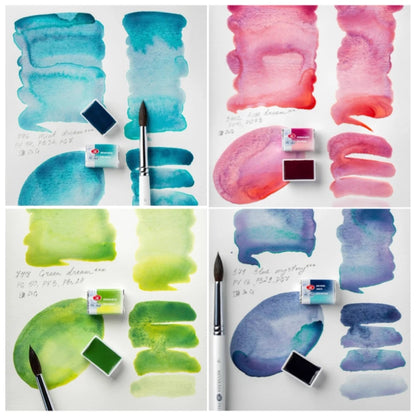 Russian White Nights Granulation Watercolor