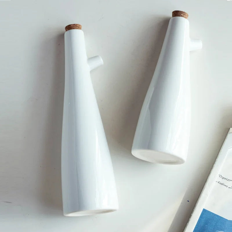Minimalist Ceramic Condiment Bottle