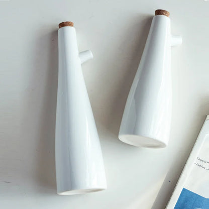 Minimalist Ceramic Condiment Bottle