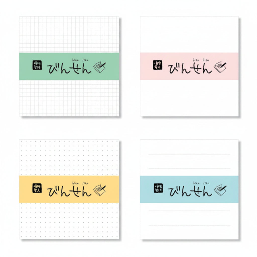 優等生 (Top Student) Plain Notebook Paper Memo Pad