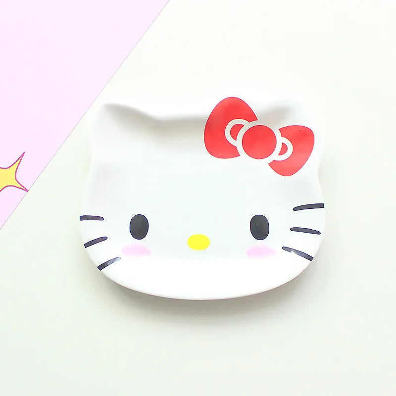 Sanrio and Disney Cartoon Animal Ceramic Snack Plate