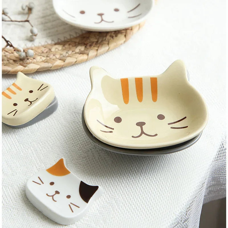 Ceramic Cat Dish