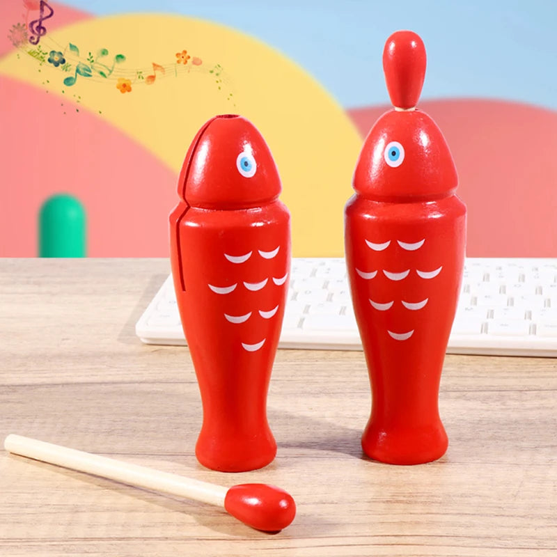 Wooden Fish Percussion Instrument