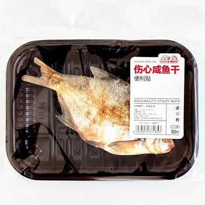CHUGU 50 Sheet Hyper-Realistic Pack of Meat Memo Pad