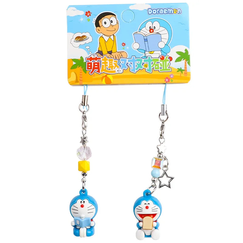 Doraemon Figure Duo Keychain Pack of 2