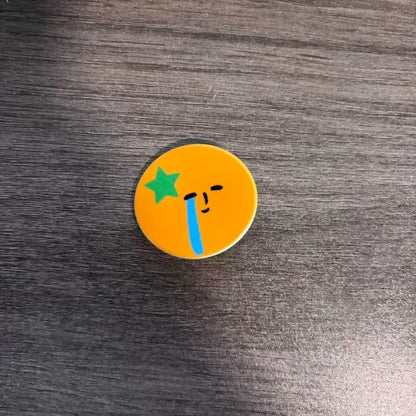 Dumb Faced Cartoon Hairpin
