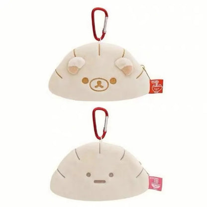 San-X Sumikko Gurashi or Rilakkuma Face Dumpling Coin Plush