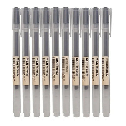 0.38 or .5mm MUJI Gel Pen Set of 6 or 8