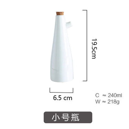 Minimalist Ceramic Condiment Bottle