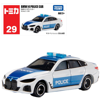 Takara Tomy Tomica Diecast 1/64 Police Car Series Fire Truck Ambulance Vehicle Helicopter Alloy Model Kids Toys Boys