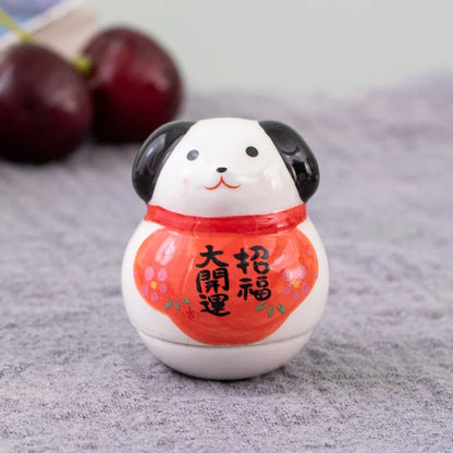 Ceramic Balancing Animal Zodiac Figures