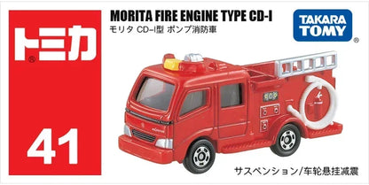Takara Tomy Tomica Diecast 1/64 Police Car Series Fire Truck Ambulance Vehicle Helicopter Alloy Model Kids Toys Boys