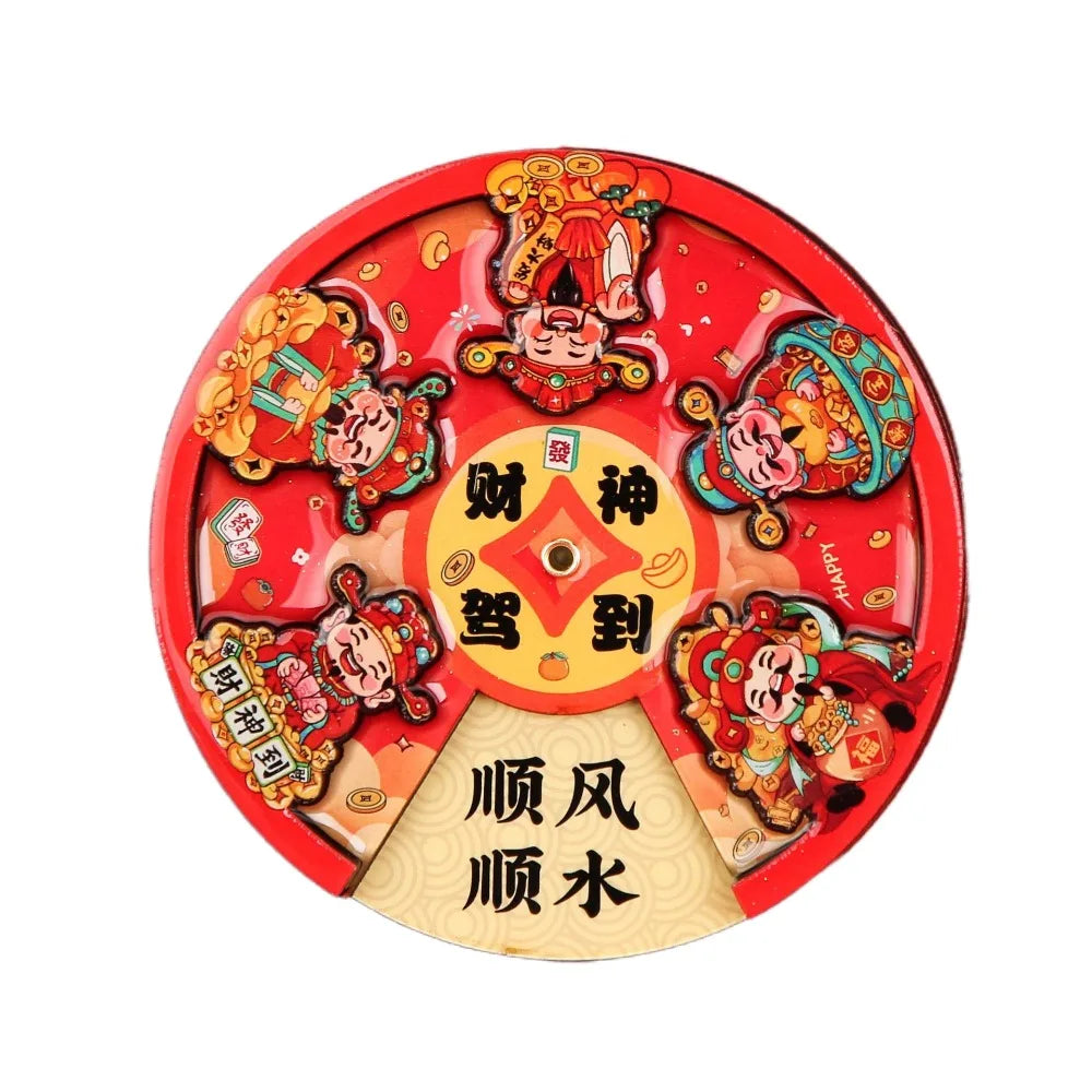 Chinese Revolving Table Refrigerator Magnet