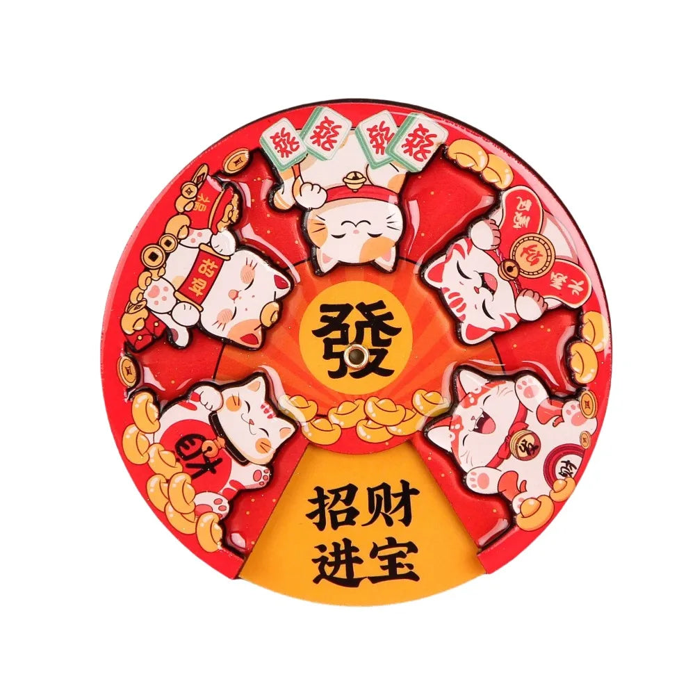 Chinese Revolving Table Refrigerator Magnet