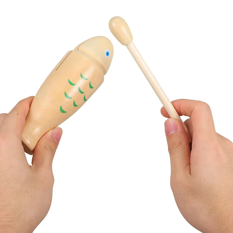 Wooden Fish Percussion Instrument