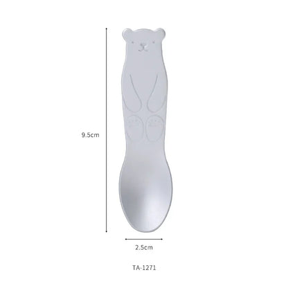 TaiDaMi Arctic Animal Aluminum Ice Cream Spoon