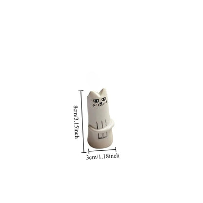Mildly Ugly Ceramic Kitten Vase