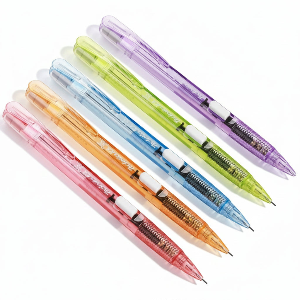 Pentel 0.5mm Transparent Techniclick Mechanical Pencil