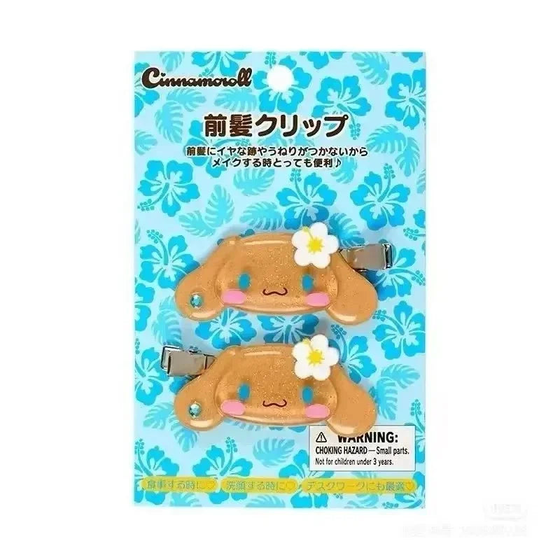 New Sanri Charmmy Kitty Hair Clips Cartoon Decor Barrette Clip Fashion Women Seamless Bangs Clip Cute Duckbill Clip for Party