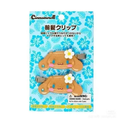 New Sanri Charmmy Kitty Hair Clips Cartoon Decor Barrette Clip Fashion Women Seamless Bangs Clip Cute Duckbill Clip for Party