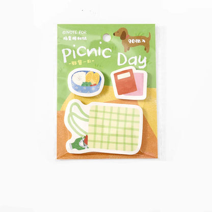 NOTE FOR Park Inspired Illustrated Sticky Notes