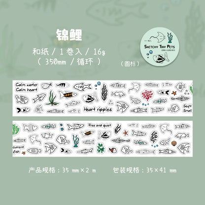 Ketgirl Sketchy Pet Sticker Roll