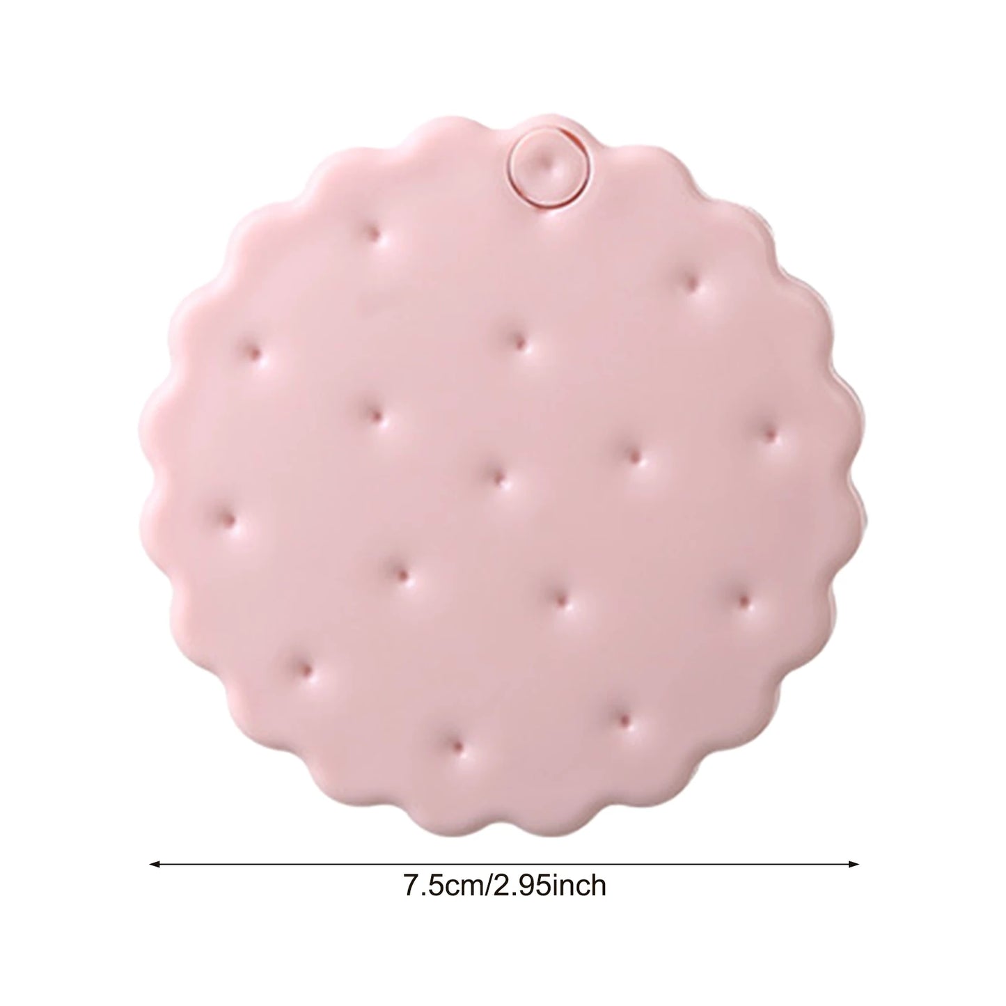 Versa. Q Pastel Cookie Folding Mirror with Comb