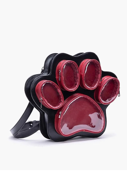 Vegan PVC Cat Paw Ita Backpack
