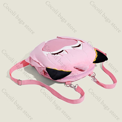 SPY×FAMILY Anya Forger Big Mouth Ita Backpack for Women Itabag Transparent Pocket Shoulder Bag Backpack Woman Bags