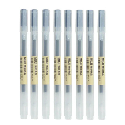 0.38 or .5mm MUJI Gel Pen Set of 6 or 8